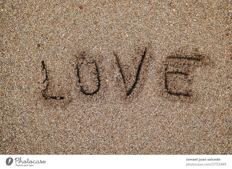 love on the sand Beach Sand Love Exterior shot Vacation & Travel Destination Places Nature Landscape background Calm Serene silence Relaxation romantic Bilbao