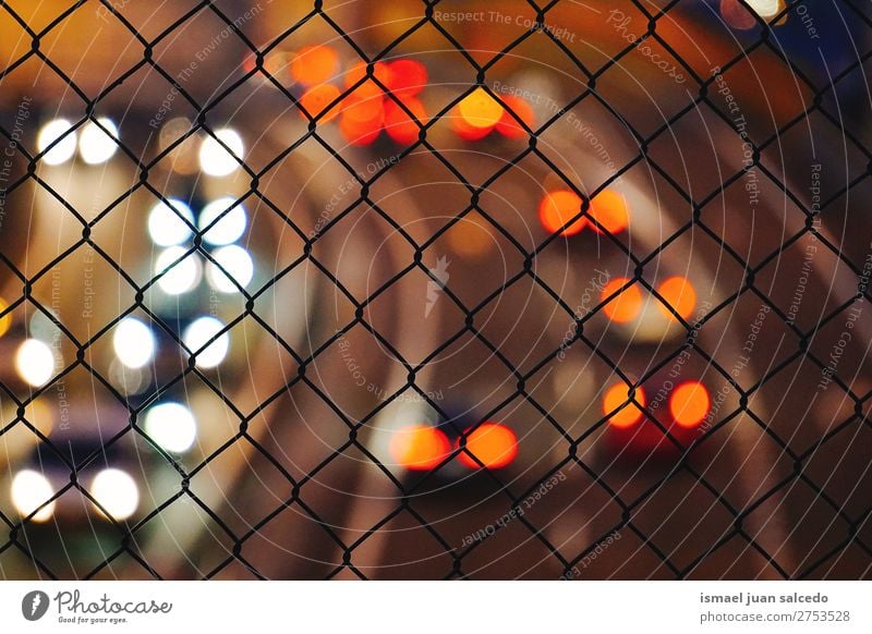 lights in the night Light Motor vehicle Night Colour colorful Blur Bright Street Highway Exterior shot Abstract Consistency Pattern background Bilbao Spain