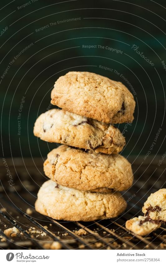 Stacked cookies Cookie Home-made Hand Roll Putt Close-up Food Dessert Sweet Snack Baked goods Bakery biscuit Baking Cooking Dog food Joy To feed Dough Delicious