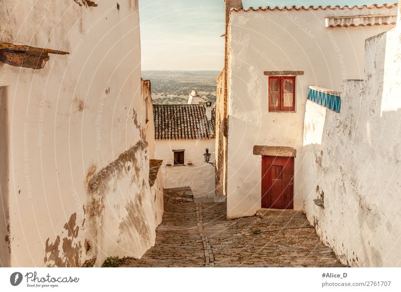 Medieval village Monsaraz in the Alentejo Portugal Vacation & Travel Sightseeing Europe Village Small Town Old town Deserted House (Residential Structure)