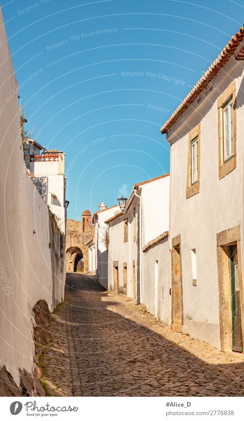 Medieval village Marvao in Alentejo Portugal Vacation & Travel Europe Village Small Town Deserted House (Residential Structure) Building Architecture Window