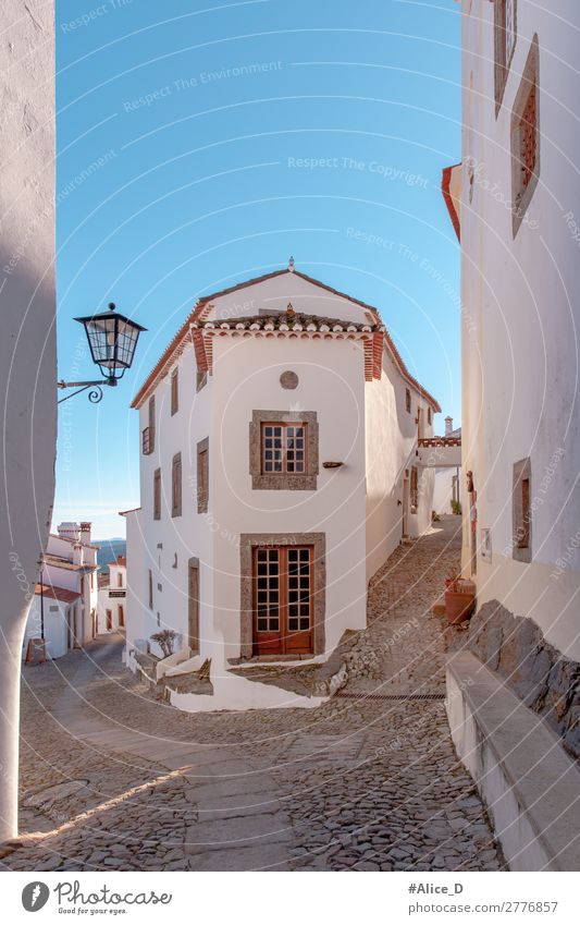 Medieval village Marvao in Alentejo Portugal Vacation & Travel Europe Village Small Town House (Residential Structure) Architecture Window Door