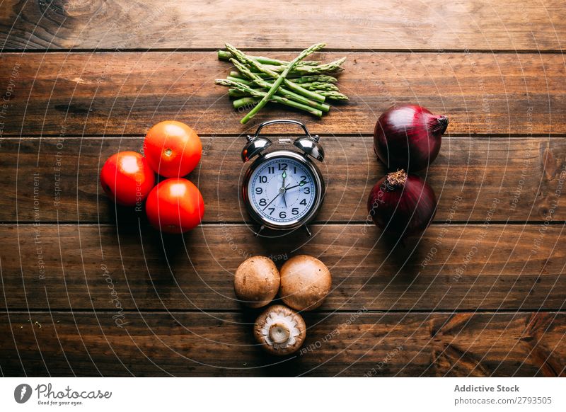 Cooking ingredients and utensils on table Ingredients Vegetable Oil Table Food Kitchen assorted Fresh Organic Natural Vegan diet Pepper Broccoli Carrot