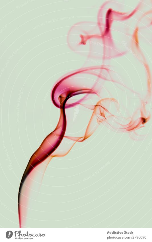 Swirls of bright red fume swirls Bright Red Abstract Effect Smoke Thin Delicate Curls Colour Flow Smooth Haze Steam Censer Elegant Movement Aromatic Spirit