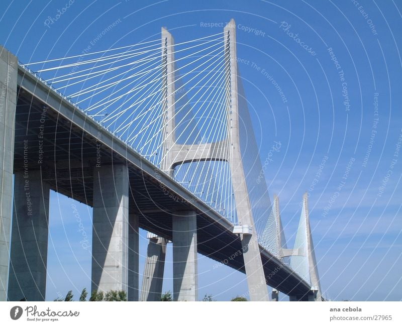 Lisbon bridge 1 Really Architecture Bridge Modern Sky