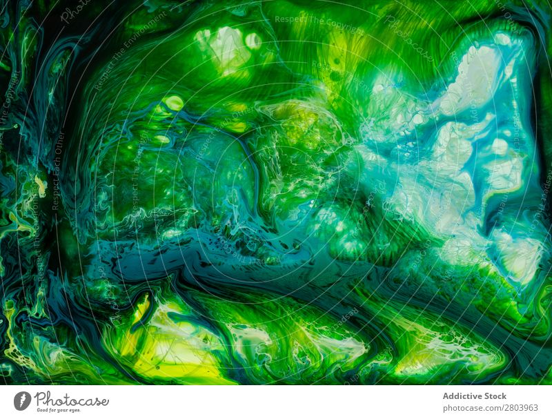 Abstract flow of liquid paints in mix Flow Painting (action, artwork) Liquid Mix Background picture Movement Surface slow Watercolor Fluid Transparent Art