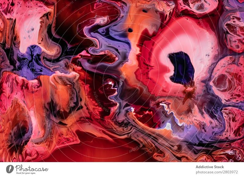 Abstract flow of liquid paints in mix Flow Painting (action, artwork) Liquid Mix Background picture Movement Surface slow Watercolor Fluid Transparent Art