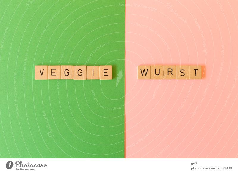 Veggie / Sausage Food Meat Vegetable Nutrition Organic produce Vegetarian diet Diet Fasting Healthy Eating Playing Characters Love of animals Society