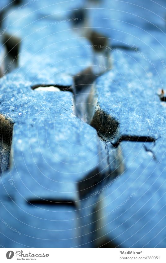 profile Vehicle Driving Blue Black Tire Wheel Tire tread Car tire Colour photo Close-up Detail Macro (Extreme close-up) Pattern Structures and shapes Day Blur