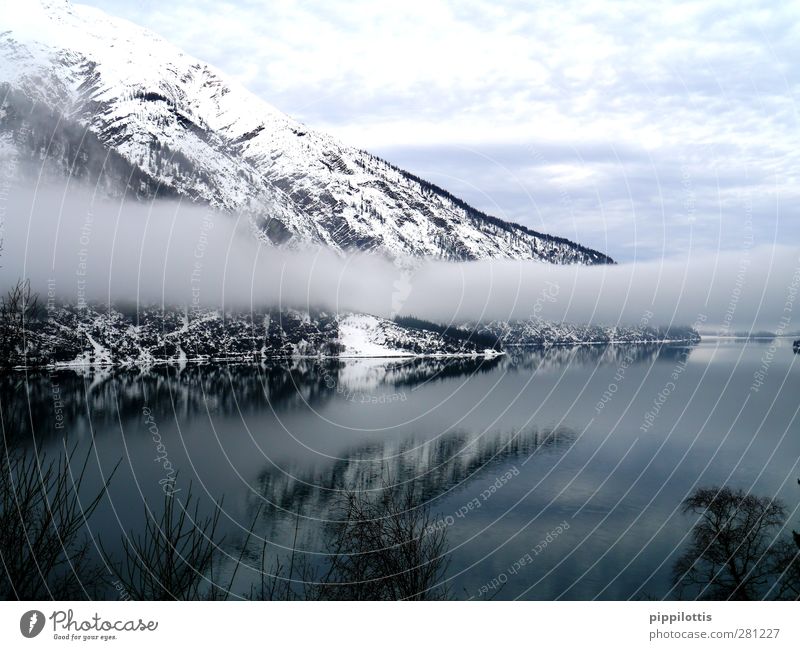 ghost lake Style Beautiful Healthy Wellness Life Harmonious Senses Relaxation Calm Meditation Far-off places Freedom Winter Snow Mountain Environment Nature