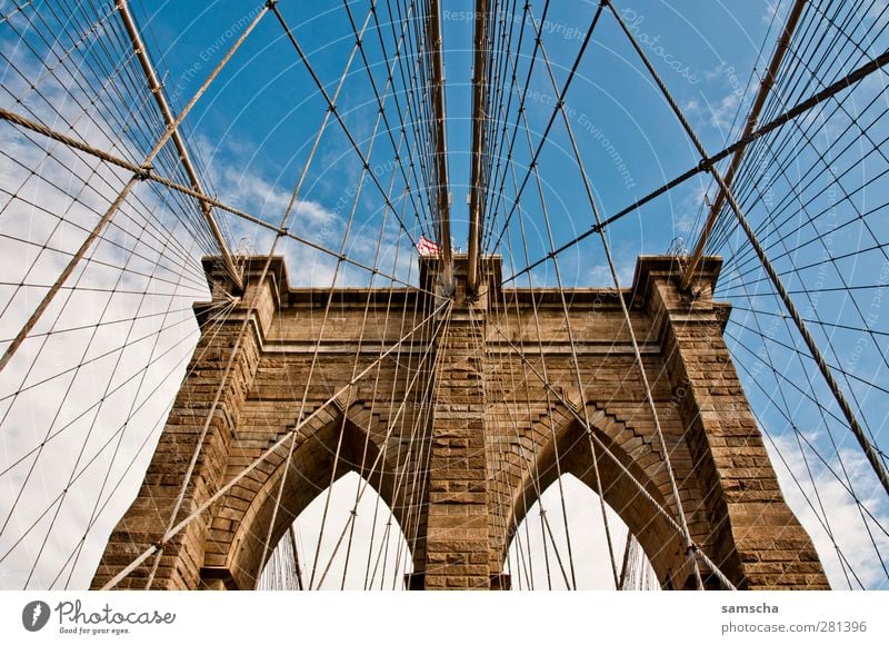 Welcome to Brooklyn Architecture Town Bridge Gate Tourist Attraction Stone Driving Looking Old Esthetic Famousness Historic Brooklyn Bridge Manhattan