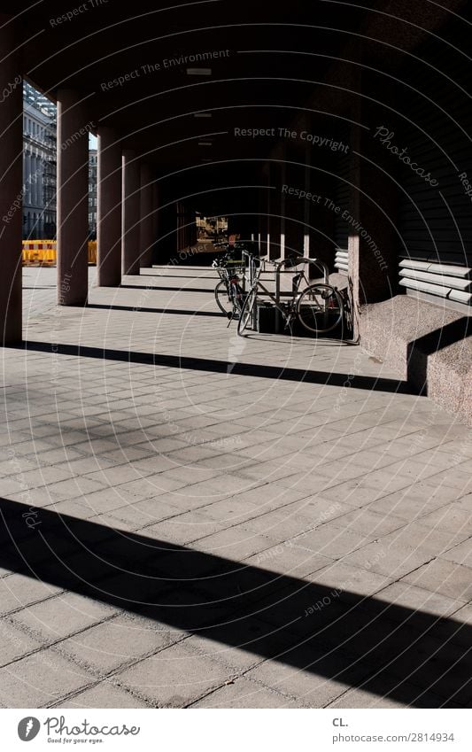 at graf-adolf-platz, düsseldorf Beautiful weather Duesseldorf Town Downtown Deserted High-rise Places Manmade structures Building Architecture Wall (barrier)