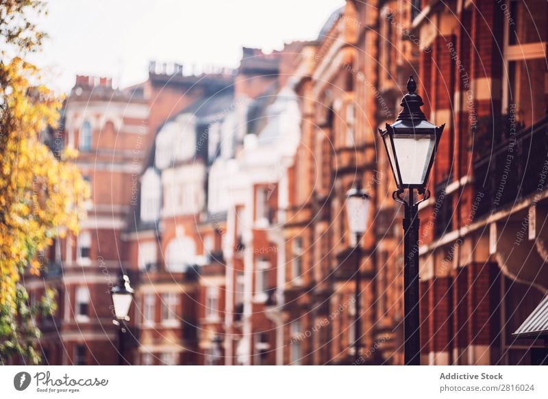 Brick flat boxes in London. Horizontal outdoors shot House (Residential Structure) Window Architecture front Building Red Flat Wall (building) City Town