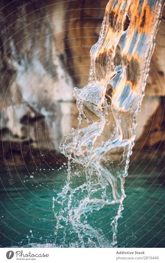 Detail of fountain in Piazza (square) Navona, Rome, Italy. Movement frozen water Places Fine God Greek navona Art arts Italian Classical Square Town Sculpture