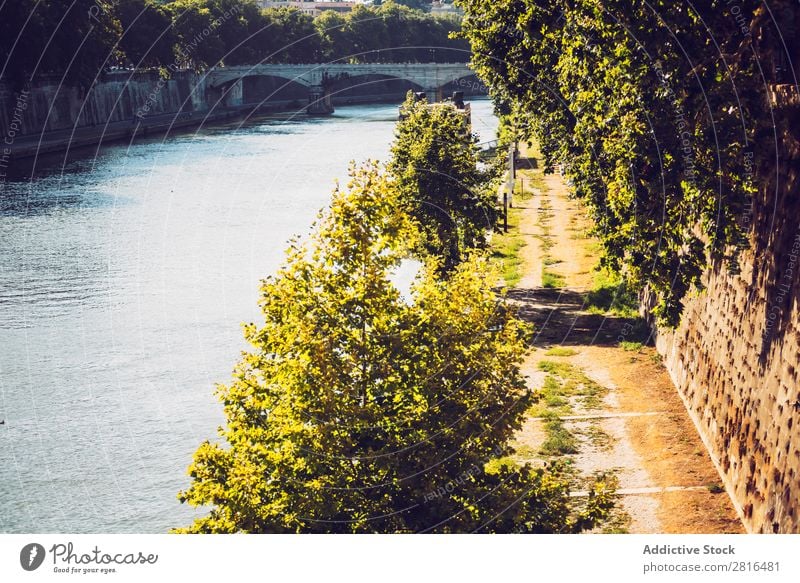 The Tiber river in Rome, Italy River Italian Vantage point Historic Old Vatican angelo Architecture peter Skyline castel Landmark Castle saint Angel Building