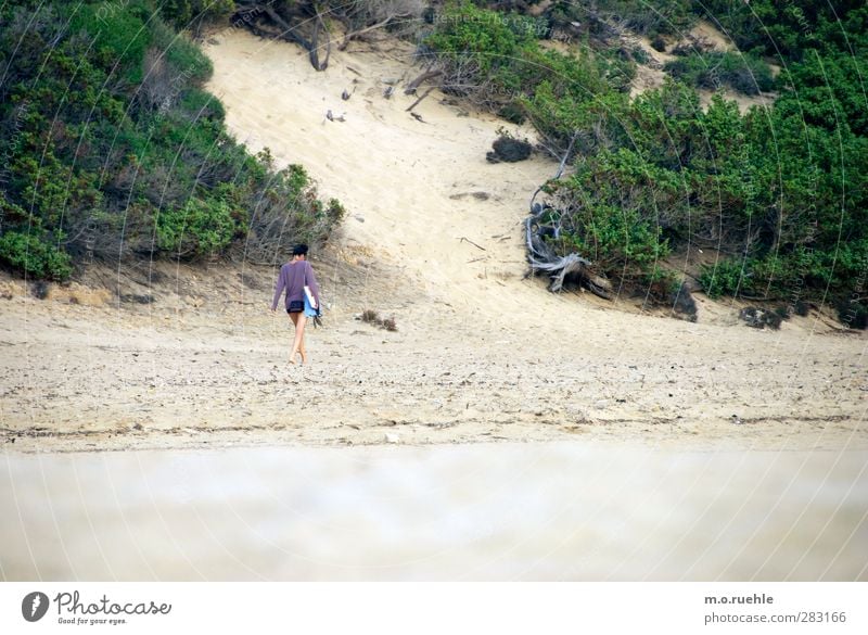 I just saw you walking. Lifestyle Vacation & Travel Trip Adventure Far-off places Freedom Safari Expedition Summer Summer vacation Beach Feminine Body 1