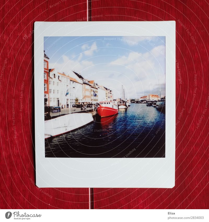 Nyhavn Fishing village Town Capital city Port City Retro Harbour Copenhagen Nyhavn canal Watercraft Channel House (Residential Structure) Maritime Scandinavia