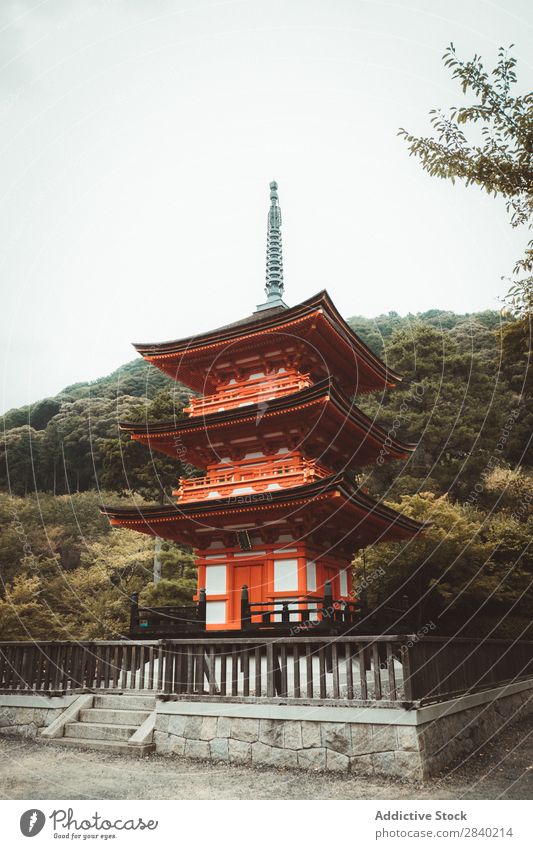 Beautiful Asian shrine Shrine asian Culture Tradition Red Religion and faith Vacation & Travel Architecture Landmark Tourism Symbols and metaphors Landscape