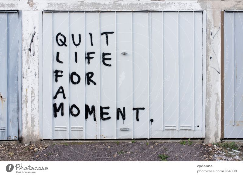 cry for silence Lifestyle Wall (barrier) Wall (building) Door Characters Graffiti Stress Loneliness End Relaxation Expectation Freedom Emotions Mysterious