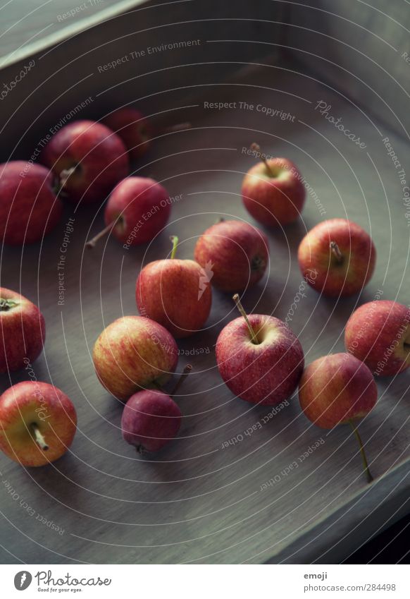 small apples Fruit Apple Nutrition Organic produce Vegetarian diet Diet Tray Fresh Healthy Delicious Colour photo Interior shot Close-up Deserted Day