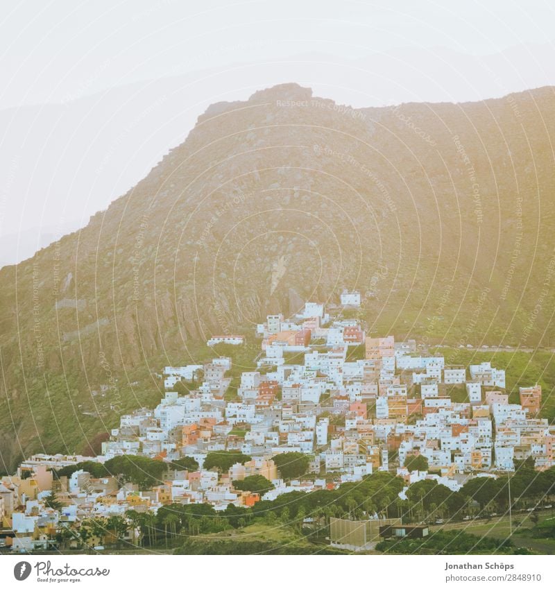 Houses in San Andrés, Santa Cruz de Tenerife, Tenerife Nature Landscape Sky Sun San Andres Santa Cruz de Teneriffa Canaries Travel photography Vacation & Travel