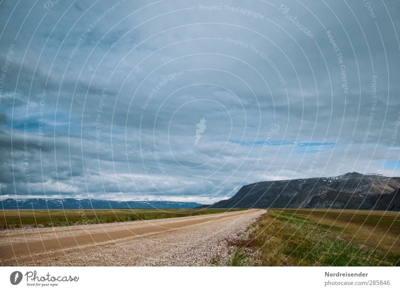 go a long way.... Far-off places Freedom Cycling tour Summer Mountain Landscape Sky Clouds Weather Gale Motoring Street Lanes & trails Dream Wanderlust