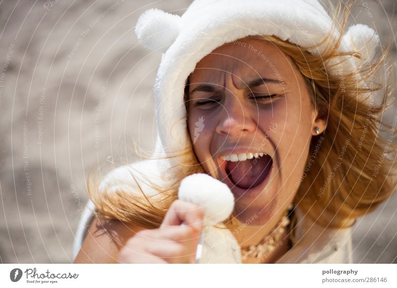 sandgirl (II) Beautiful Summer vacation Sunbathing Beach Human being Feminine Young woman Youth (Young adults) Woman Adults Life 1 18 - 30 years Earth Sand