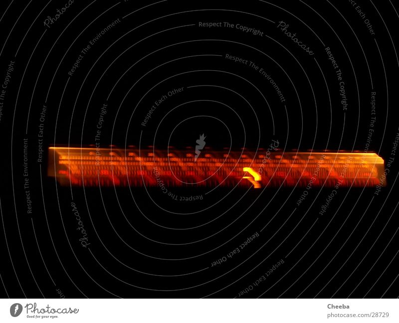 Radio Active Frequency Red Long exposure The eighties Electrical equipment Technology Radio (broadcasting) Orange