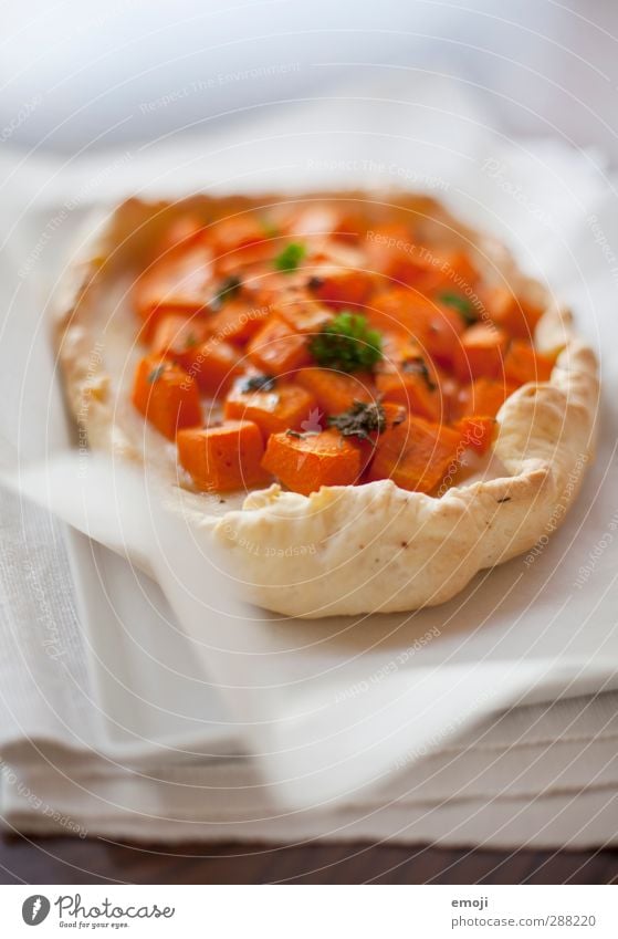 pumpkin Vegetable Dough Baked goods Pumpkin Cake Nutrition Organic produce Vegetarian diet Plate Healthy Delicious Colour photo Interior shot Close-up Deserted