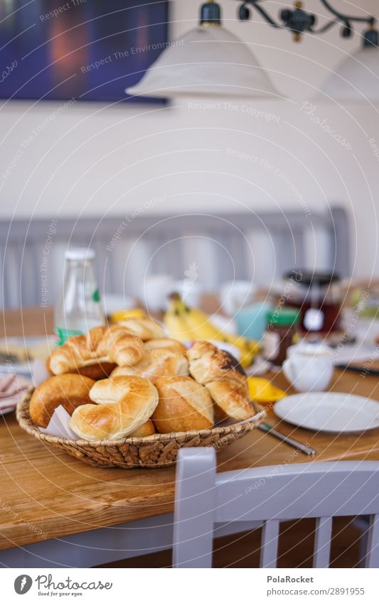 #S# Good Morning II Food Breakfast Buffet Brunch Happy Breakfast table Morning break Roll Craft (trade) Chair Wait Preparation Family & Relations To enjoy