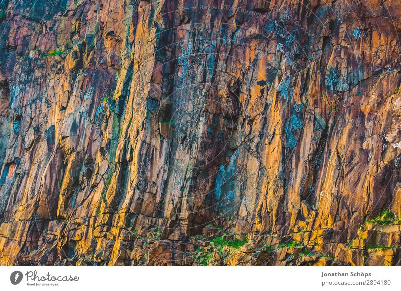 Rock face at Arthur's Seat in Edinburgh, Scotland Vacation & Travel Tourism Freedom Hiking Nature Brown Great Britain Vacation destination Massive Climbing