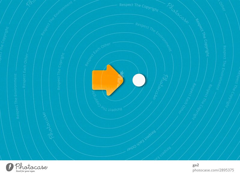 Arrow on point Logistics Career Success Meeting To talk Paper Sign Signs and labeling Signage Warning sign Circle Point Simple Beginning Movement Uniqueness