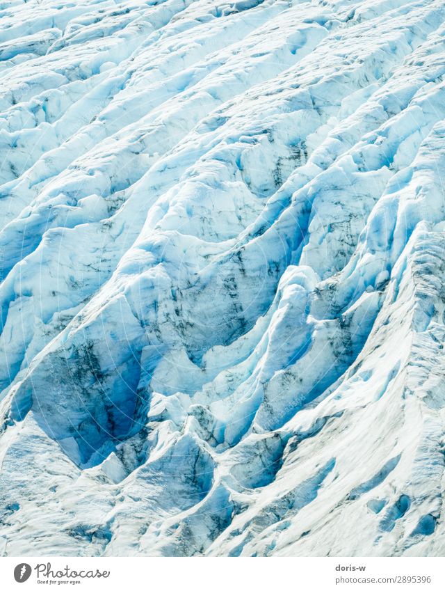 pack ice Environment Nature Landscape Elements Winter Climate Climate change Beautiful weather Ice Frost Snow Glacier Old Esthetic Blue Adventure Cervasse Cold