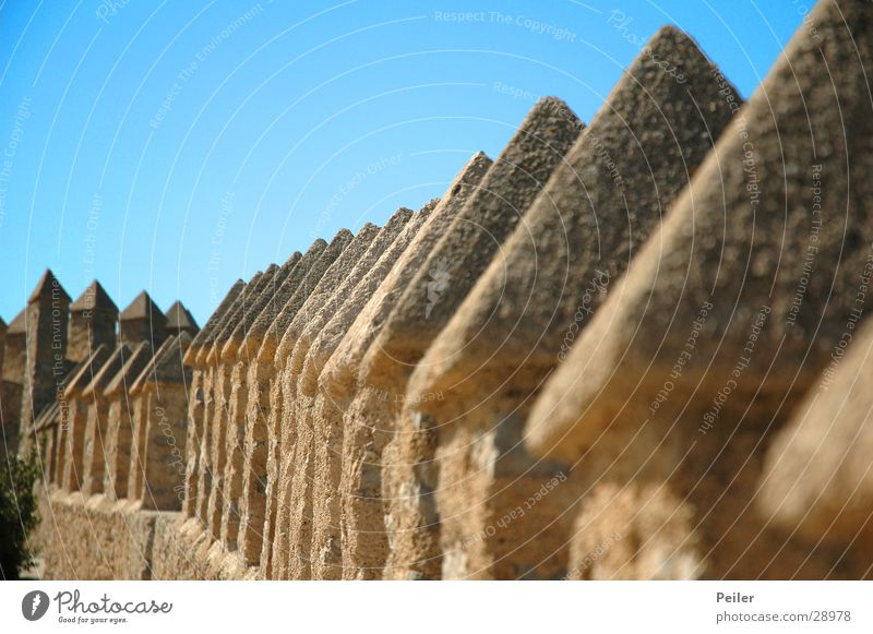 Many towers... Tower 3 Architecture Stone Blue Sky Sun Point