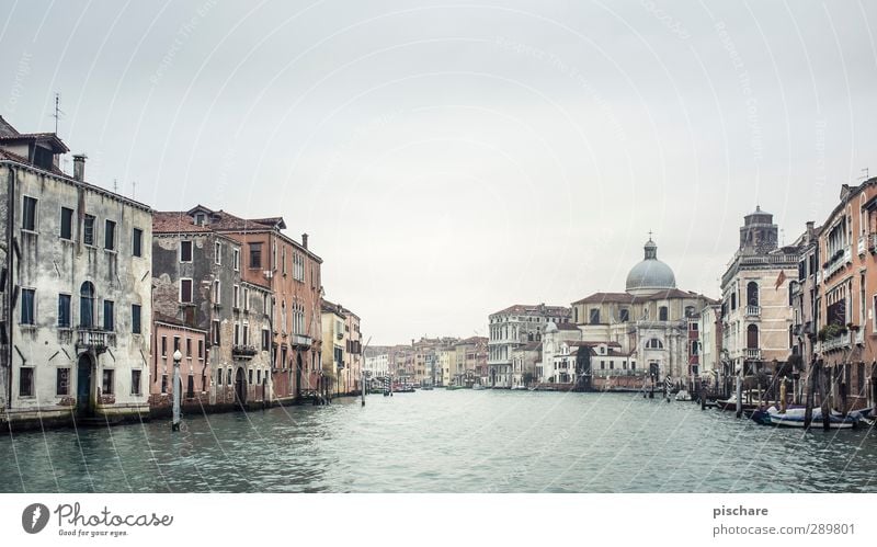 venecia Water River bank Town Port City Downtown Old town Manmade structures Facade Tourist Attraction Authentic Senior citizen Venice Italy Canal Grande