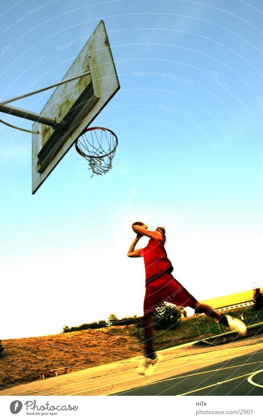 slam dunk Basketball basket Jump Sports Ball streetball darkening slam dark