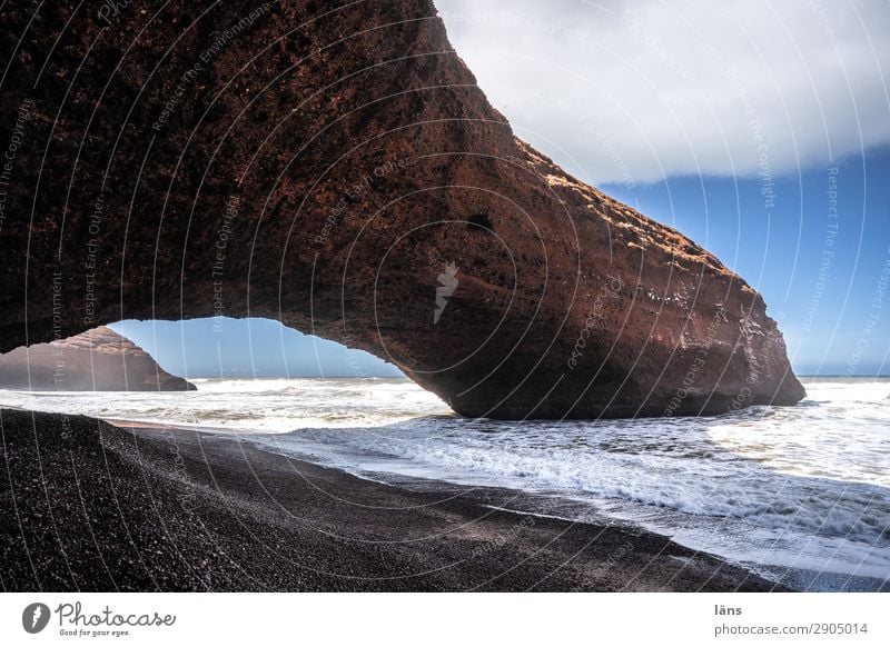 rock arch Ocean Beach Atlantic Ocean Arch Rock arch Deserted