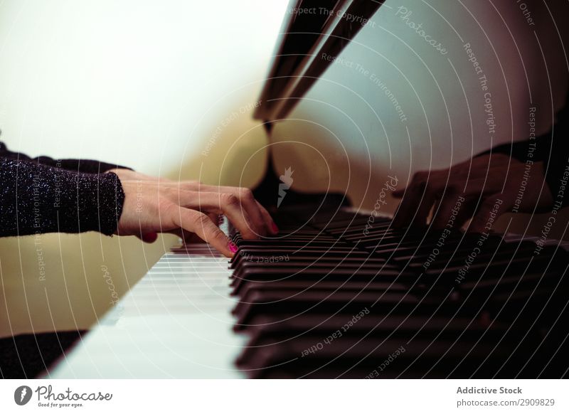 Overhead view of pianist playing piano at home Fiddle Playing Music Violinist Orchestra instrument Classical Musician Hand Musical Human being String