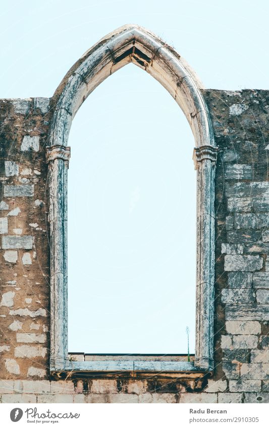 Convent Of Our Lady Of Mount Carmel (Convento da Ordem do Carmo) Is A Gothic Roman Catholic Church Built In 1393 In Lisbon City Of Portugal carmo igreja