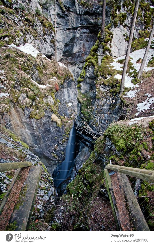 abyss Nature Earth Water Winter Tree Grass Moss Forest Rock Canyon River Waterfall Hiking Infinity Blue Brown Gray Green White Adventure Contentment