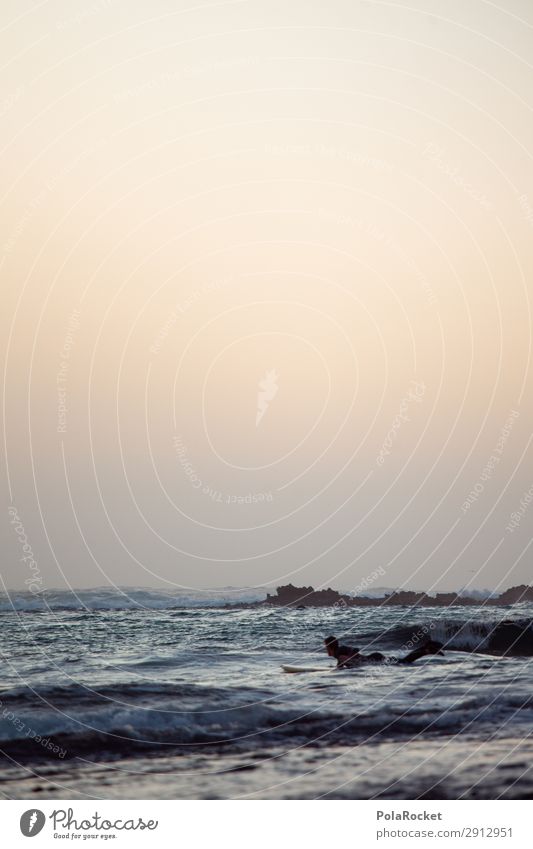 #A# back to beach Art Esthetic Ocean Surfing Surfer Surfboard Surf school Waves Swell Fuerteventura Colour photo Subdued colour Exterior shot Detail