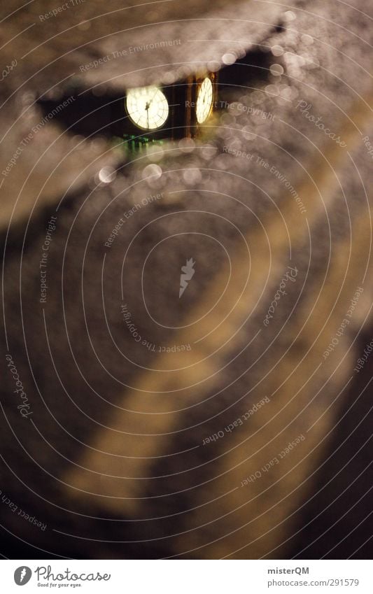 Little Big. Art Esthetic London Landmark Tourist Attraction Big Ben Clock Bell tower Pavement Street Roadside Reflection Surrealism Wanderlust Tourism