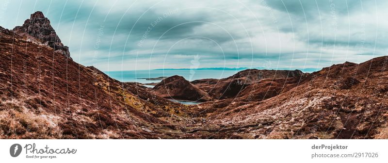 Hike over the Isle of Skye XXI Panorama (View) Lake coast Lakeside Landscape Rock Bay Beautiful weather Summer Animal Plant Waves Environmental protection