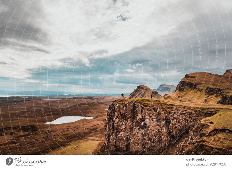 Hike over the Isle of Skye VII Panorama (View) Lake coast Lakeside Landscape Rock Bay Beautiful weather Summer Animal Plant Waves Environmental protection