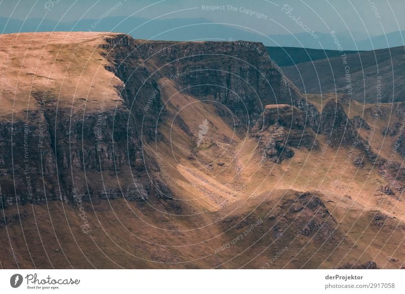 Hike across the Isle of Skye II Panorama (View) Lake coast Lakeside Landscape Rock Bay Beautiful weather Summer Animal Plant Waves Environmental protection