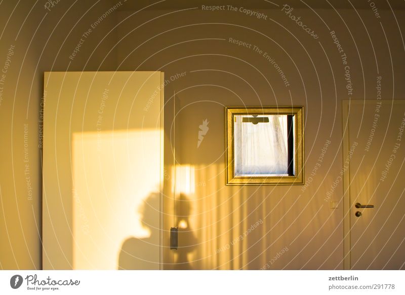 Golden Light Autumn Autumnal colours Seasons Sun Tourism wallroth Hotel Room Interior design Cupboard Furniture Wall (building) Mirror Shadow Hotel room