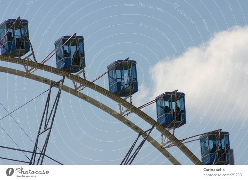 Ferris wheel 2 Clouds Leisure and hobbies Sky