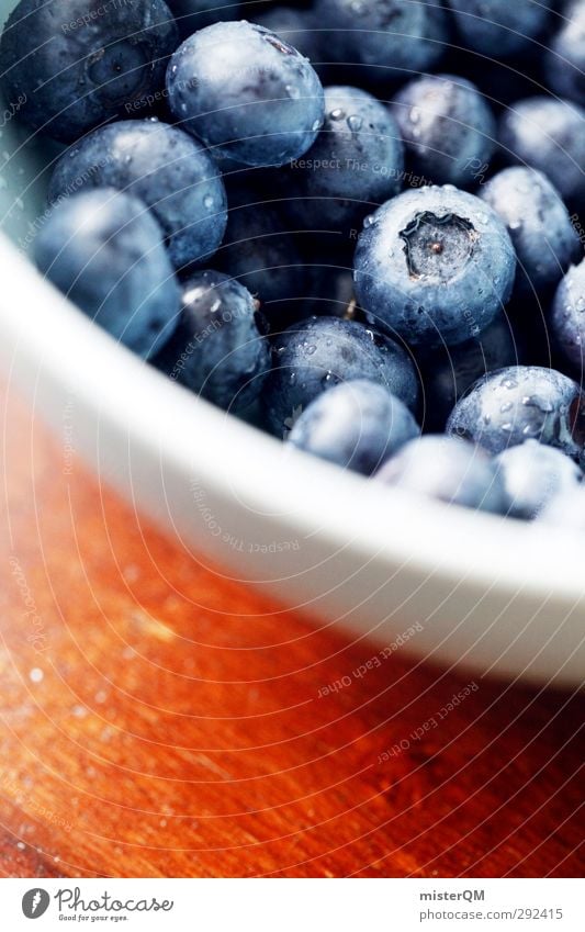 Appetite. Art Esthetic Blueberry Bowl Dessert Breakfast Delicious Essen Food Healthy Healthy Eating Berries Picked Vitamin Vegetarian diet Colour photo