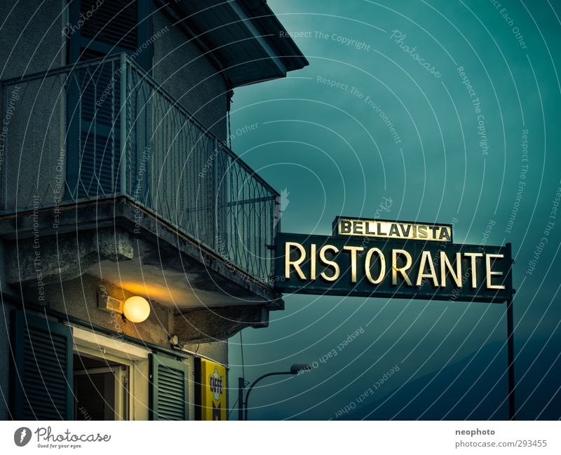 Ristorante Bellavista Italy Italian Food Europe Fishing village House (Residential Structure) Facade Balcony Window Door Roof Romance Longing Restaurant