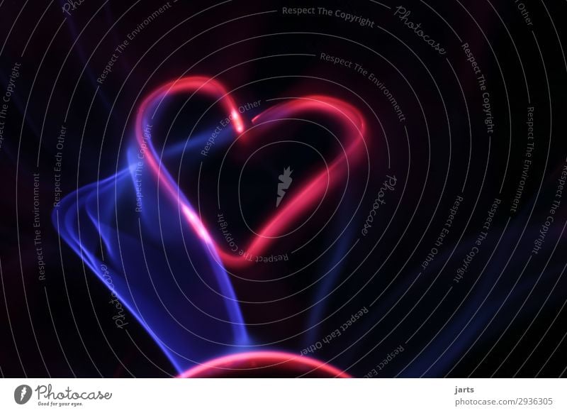 POWER Technology Science & Research High-tech Energy industry Renewable energy Glass Heart Illuminate Exceptional Hot Blue Red Love Electricity Plasma globe